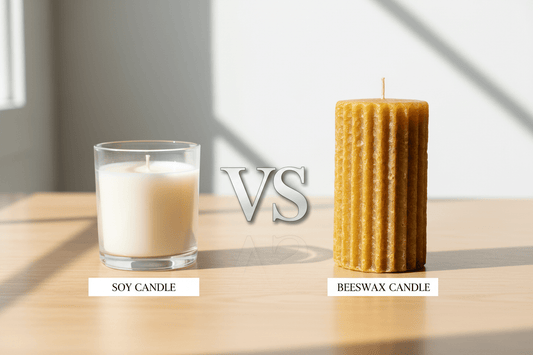 Beeswax vs. Soy Candles: Which is the Cleanest Burn? - Queen B Candles NZ