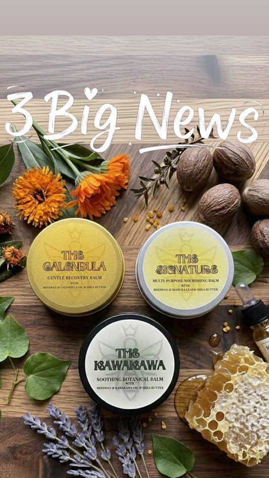 The Best Natural Skincare from Cromwell: Meet Our New Botanical Trio - Queen B Candles NZ