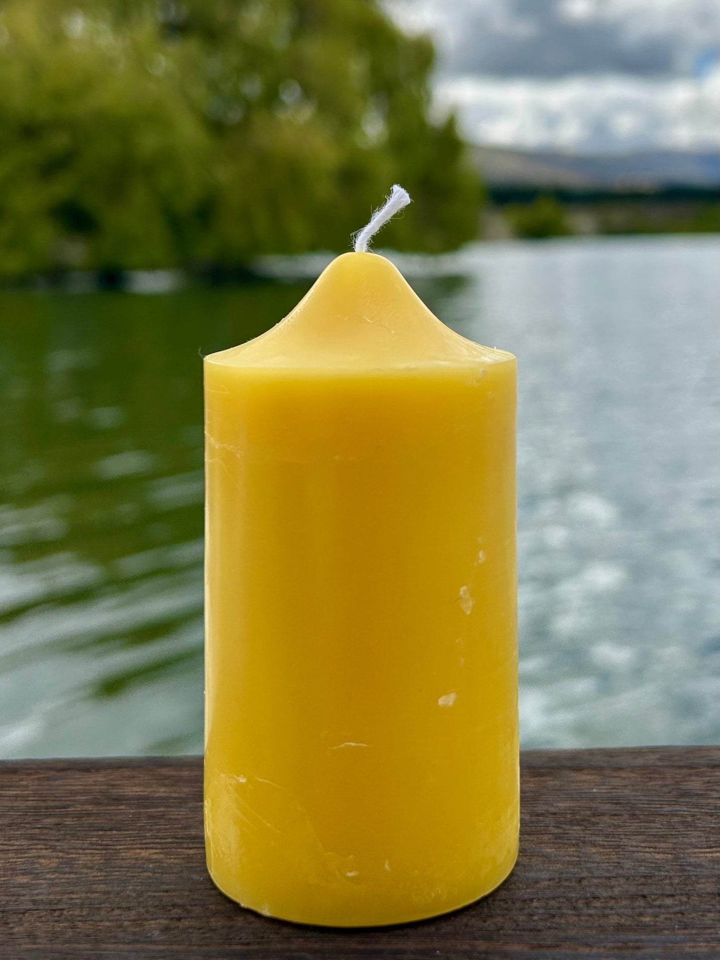 Church Top 100% Beeswax Candles - Queen B Candles NZ A timeless silhouette favored for centuries, our Church Top pillars feature a traditional peaked shoulder designed for a superior, even burn. Hand-poured with 100% pure beeswax, this classic "Old World" shape brings a sense of quiet ceremony and natural warmth to any space.