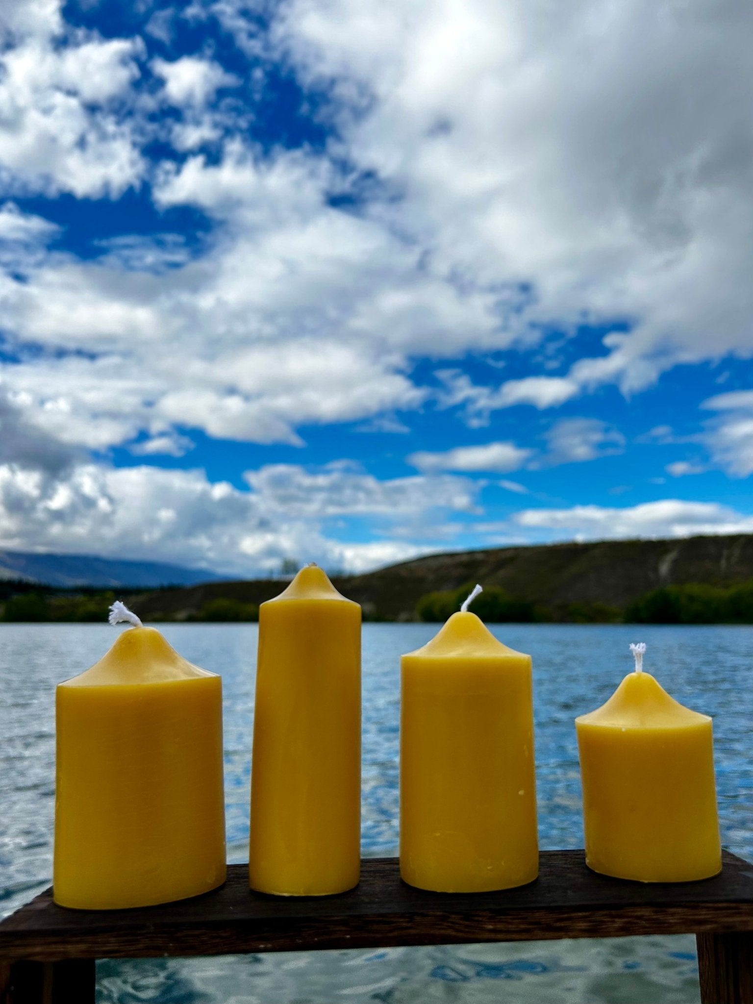 Church Top 100% Beeswax Candles - Queen B Candles NZ A timeless silhouette favored for centuries, our Church Top pillars feature a traditional peaked shoulder designed for a superior, even burn. Hand-poured with 100% pure beeswax, this classic "Old World" shape brings a sense of quiet ceremony and natural warmth to any space.